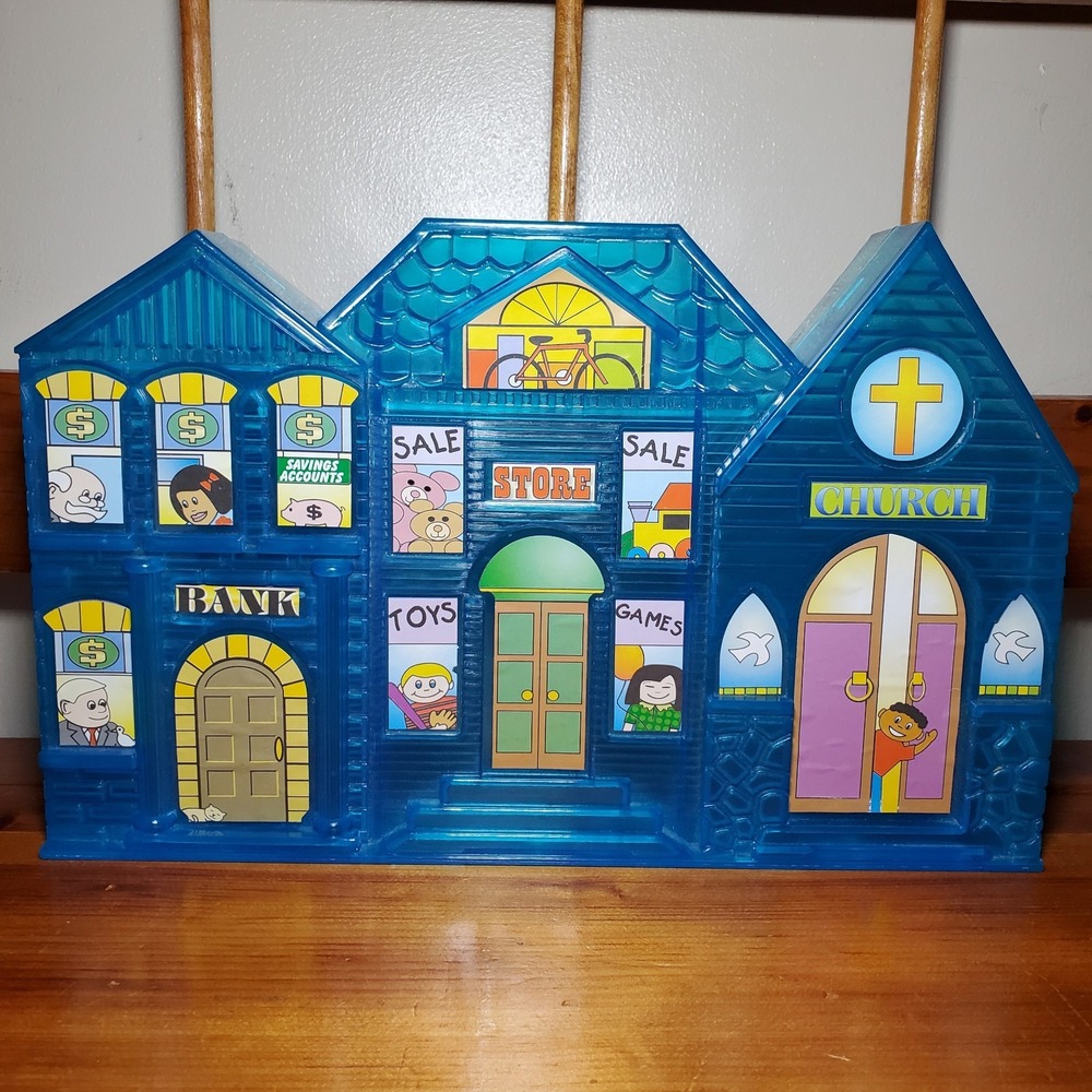 1994 Chariot Victor‎ 3 Section Piggy Coin Bank Store Church Burkett Ministries